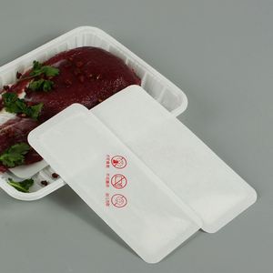 Biodegradable <b>PLA</b> Film Soaker Super Absorbent Meat Pad for Food Packaging - Product Image 1