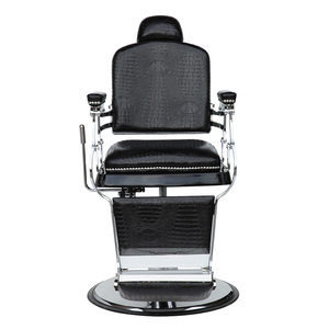 Silla <span class=keywords><strong>de</strong></span> barbería hidráulica <span class=keywords><strong>para</strong></span> <span class=keywords><strong>hombres</strong></span>, sillón reclinable <span class=keywords><strong>para</strong></span> salón <span class=keywords><strong>de</strong></span> belleza, color gris - Product Image 4