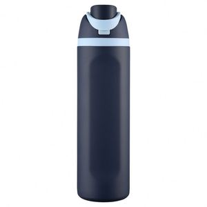 Bouteille d'eau isotherme en acier inoxydable de 17 oz avec poignée, imprimée en sérigraphie, pour le sport et les voyages en extérieur, écologique - Product Image 4