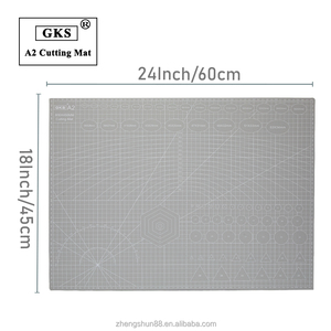 <span class=keywords><strong>Tapis</strong></span> <span class=keywords><strong>de</strong></span> découpe rotatif auto-cicatrisant en PVC gris A2 <span class=keywords><strong>de</strong></span> haute qualité, flexible et durable, avec adhésif pour la <span class=keywords><strong>couture</strong></span> - Product Image 2