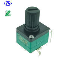 Amplificateur audio vidéo de haute qualité de marque Yh 1K 5K 10k 20K 50K ohm alps RK097 alpha RV09 cts 9mm potentiomètre rotatif setereo