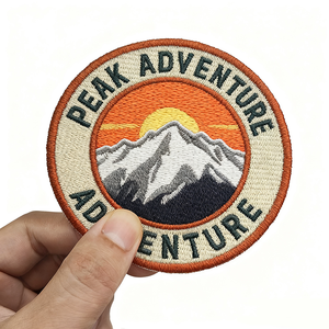 Tùy Chỉnh Thêu Phù Hiệu Biểu Tượng Động Vật Thiết Kế Ngoài Trời Thời Trang Báo Chí Nhiệt Twill Các Bản Vá Lỗi Sắt Trên Tùy Chỉnh Thêu Các Bản Vá Lỗi - Product Image 5