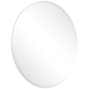 Miroir de salle de bain rond sans cadre à fixation murale, fabriqué en Chine : miroir en aluminium et plaque de miroir - Product Image 5