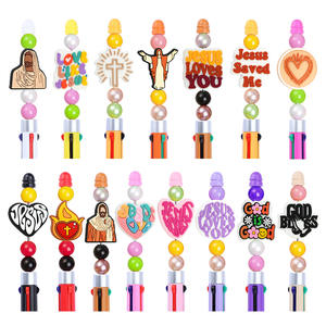 2025カスタマイズ焦点ビーズバルク漫画ソフトPvcイエスファンシー焦点ビーズチャーム - Product Image 1