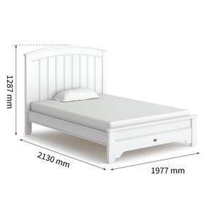 Moderne Massivholz Schlafzimmer möbel Fabrik Nordic Style Hotels Wohnungen Hot Sale Boori Kids Classic Royale Kingsize-Bett - Product Image 6