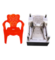Moule d'injection personnalisé pour chaises en plastique, moule pour chaise de salle à manger simple, fabrication de moule pour chaise de loisirs monobloc