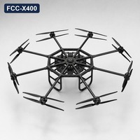 Système de drone de transport de marchandises tout-terrain en fibre de carbone, plateforme de levage lourd pour le soutien logistique à distance