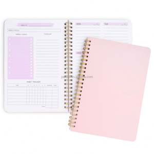 Cuaderno de Espiral Colorido de Tapa Dura, Páginas Interiores en Blanco para Escribir, Cosido con Hilo, Cuaderno con Logotipo Personalizado - Product Image 1