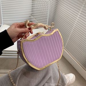 Sacs à main pour femmes en cuir PU avec poignée en métal en forme d'animal, sacs à bandoulière pour femmes, chaînes, sacs à main tendance pour femmes CY085 - Product Image 3