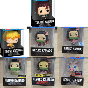 Llavero de <span class=keywords><strong>Anime</strong></span> Japonés con Figura de Insuke Hashibira, Nezuko, Zenitsu y Tanjiro - Product Image 1
