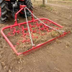 3 Point Hitch Pasture Drag Harrow Heavy Duty Steel Framed Chain Harrow <strong>for</strong> Horse Arena - Product Image 2