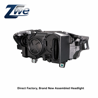 Faro Delantero Bi Xenón para BMW X3 F25 2014-2017, LED Angel Eye DRL, Doble Halo, OE 63117401131 63117401132, Ajuste Directo de Fábrica