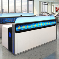 Bureau à LED personnalisé, panneau de commande modulaire, console de sous-titres intelligente haut de gamme