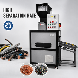 Granuladora de Cobre Compacta de 100 kg/h, Máquina Automática de Reciclaje de Cables con 99.9% de Pureza, Certificación CE, Directo de Fábrica - Product Image 1