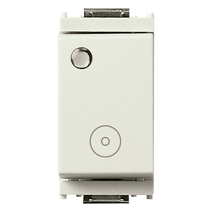 1PNC 10A White Push <b>Button</b> Switch 4.1x2.8x5.3cm For Electrical Control - Product Image 1