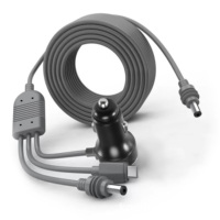 Starlink Multi 18AWG DC Zigaretten anzünder Typ C Stecker an DC5521 Kabel mit Digital anzeige für RV Car to Starlink Netzteil