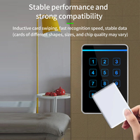 Lector de Tarjetas de Proximidad con Teclado Táctil Impermeable, Salida PIN, Salida Wiegand, Control de Acceso, Lector RFID, Sistema de Acceso
