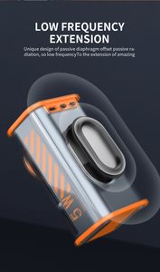 2023 Bestseller Mini Draadloze Voor Bluetooth <span class=keywords><strong>Speaker</strong></span> Met Rgb Led Verlichting Custom Transparant Ontwerp Voor <span class=keywords><strong>Computer</strong></span> Mobiele Telefoon - Product Image 4