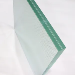 safety 40mm 20mm thk thick glass earthquake blast resistant prove building window wall glass