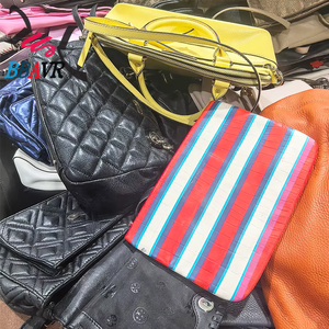 Direct Supplier Wholesale Bulk High Quality Large Capacity Lady Crossbody Shoulder Real Leather Used Bag Branded <b>Mixed</b> <b>Box</b> Bales - Product Image 6