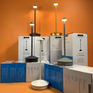 Wholesale Restaurant Led Cordless Rechargeable Dinner Nordic Touch Table Lamps Desk Light Led Table Lamp For Hotel Guestroom