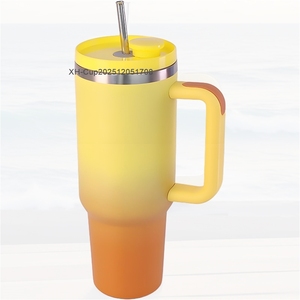 Vaso/Taza/Tumbler Aislado al Vacío de Acero Inoxidable Premium con Tapa Magnética y Pajita Autorretráctil Patentada <span class=keywords><strong>My</strong></span>* para Regalo de Navidad - Product Image 1