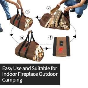 Sac fourre-tout pour fendeur de bûches mural personnalisé manuel en bois tendre - Product Image 6