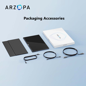 Arzopa Siêu Rộng Màn Hình Cảm Ứng 15.6 Inch 1080P Xách Tay Màn Hình Cho Máy Tính Xách Tay Điện Thoại Di Động - Product Image 4