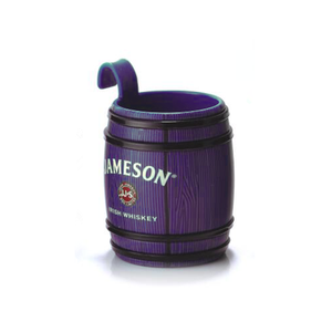 أكواب بلاستيكية بطبعة شعارات مخصصة أكواب قهوة ثلجية للبارد لا تستخدم مرة واحدة أكواب من بلاستيك بي إي تي وأبولي بروبلين وأبولي ستيرين وأبولي كربونات وأكواب بلاستيكية كمية منخفضة مع خطاف - Product Image 3