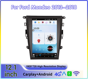 Navegación de coche Krando 12,1 "Tesla para <span class=keywords><strong>Ford</strong></span> Mondeo Fusion 2013 - <span class=keywords><strong>2019</strong></span> unidad principal Android compatible con Apple Carplay inalámbrico 4G WIFI - Product Image 3