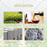 Granulés de perlite expansée, conditionneur de sol blanc pour matériaux de construction, horticulture, agriculture et applications hydroponiques