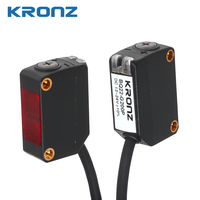 Capteur photoélectrique longue portée KRONZ BQ22-G200P IP67, interrupteur optique anti-interférence 12-24V DC pour l'automatisation industrielle