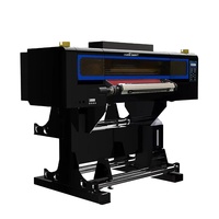 INKGIANT Nouvelle imprimante de format A1 pour textile flexible, imprimante à jet d'encre UV automatique DTF, broderie 3D pour l'impression de vêtements, rouleau à rouleau