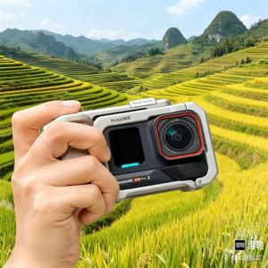 Bike/Standard/Diving Bundle Insta 360 Ace Pro 2 Action Camera Angle Waterproof <b>Stabilization</b> AI Editing Vlog Video Camera - Product Image 5