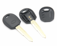 Coque de clé automatique de puce de transpondeur de lame pour le boîtier de clé de voiture de remplacement vierge