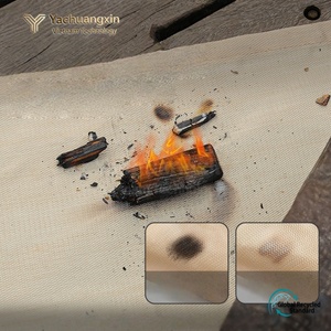 Canvas Fire Starter <b>Mat</b> for Campfire Outdoor Camping All Seasons Use - Product Image 2
