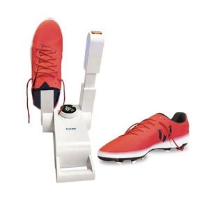 Secador de zapatos de fútbol eléctrico con estante plegable, temporizador de desodorante UV, enchufe europeo de 220V, automático para el hogar, RV, carcasa de plástico - Product Image 1