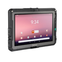 Tablette industrielle robuste Android Getac ZX10, processeur Snapdragon Octa-Core, GPS, caméra frontale, 64 Go de ROM, batterie 10000 mAh, en stock