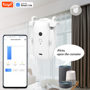 Tuya Smart Home mejora la conexión del robot de cortina inteligente WiFi eléctrico Alexa <span class=keywords><strong>Google</strong></span> Learning Control <span class=keywords><strong>remoto</strong></span> - Product Image 2