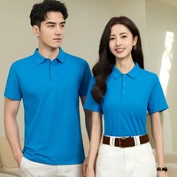 Chemise personnalisée brodée en gros avec tissu piqué extensible, multicolore, de qualité supérieure
