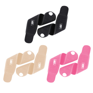 Pembungkus pergelangan tangan angkat beban Gym bernapas Neoprene dapat disesuaikan kustom untuk keamanan kebugaran - Product Image 4