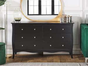 Vente en gros usine <span class=keywords><strong>Commode</strong></span> de rangement en bois moderne <span class=keywords><strong>blanche</strong></span> à tiroirs, <span class=keywords><strong>basse</strong></span> et haute - Product Image 3