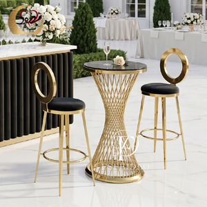 Modern Stainless Steel Bar <b>Table</b> for Wedding <b>Party</b> Home Bar & Hotel Use-Commercial Furniture - Product Image 4