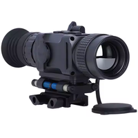 Lunette thermique monoculaire avec télémètre laser, vision nocturne infrarouge, résolution 384x288/640x512, étanche pour la chasse