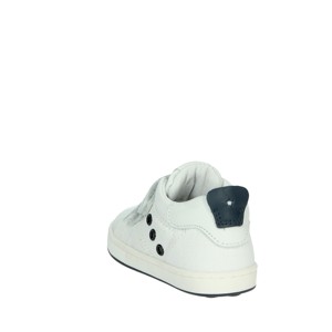 Sneakers Casual bianche/blu Low Cita6368 Design - Product Image 2