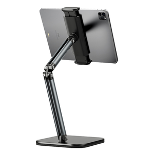 Supporto <span class=keywords><strong>da</strong></span> <span class=keywords><strong>Tavolo</strong></span> Regolabile Multi-angolo in Lega di Alluminio per Cellulari e Tablet <span class=keywords><strong>da</strong></span> 4-12,9 Pollici, per Letto, Cucina, Ufficio - Product Image 2