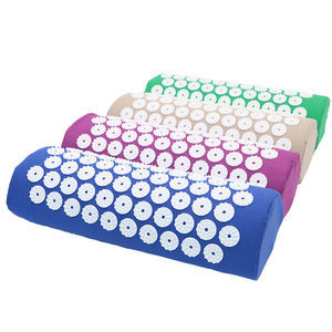 Ensemble de <span class=keywords><strong>tapis</strong></span> d'<span class=keywords><strong>acupression</strong></span> et d'oreiller de massage d'acupuncture en forme de <span class=keywords><strong>fleur</strong></span> de lotus avec sac de transport pour le soulagement du stress en gros - Product Image 5