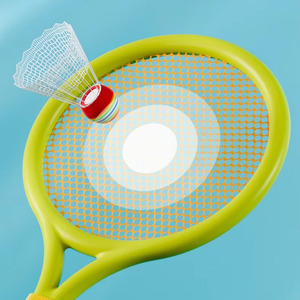 Ensemble de <span class=keywords><strong>badminton</strong></span> et de tennis pour enfants en gros – Raquettes de sport pour jeunes joueurs débutants – Jouets de plage intérieurs et extérieurs pour garçons - Product Image 4