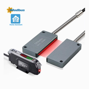 SMRTE FA01 적외선 센서 소형 직사각형 매트릭스 광섬유 영역 감지 빔 격자 드롭 카운팅 광전 센서 RS485 - Product Image 1