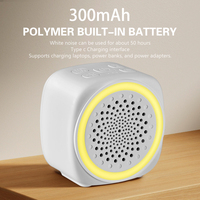 Mini haut-parleur sonore pour poussette, veilleuse pour nouveau-nés et enfants, machine à bruit blanc pour bébé